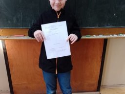 nase prvni vysvedceni 10